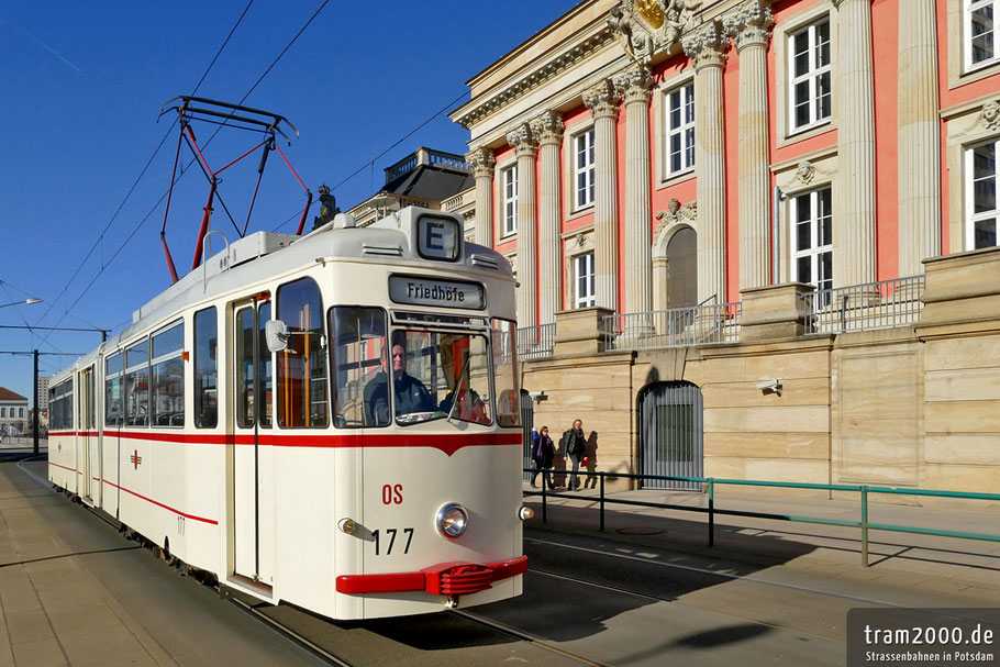 Vor 60 Jahren kamen die ersten Gotha-Triebwagen nach Potsdam. Das wird jetzt mit Sonderfahrten gefeiert. Foto Robert Leichsenring