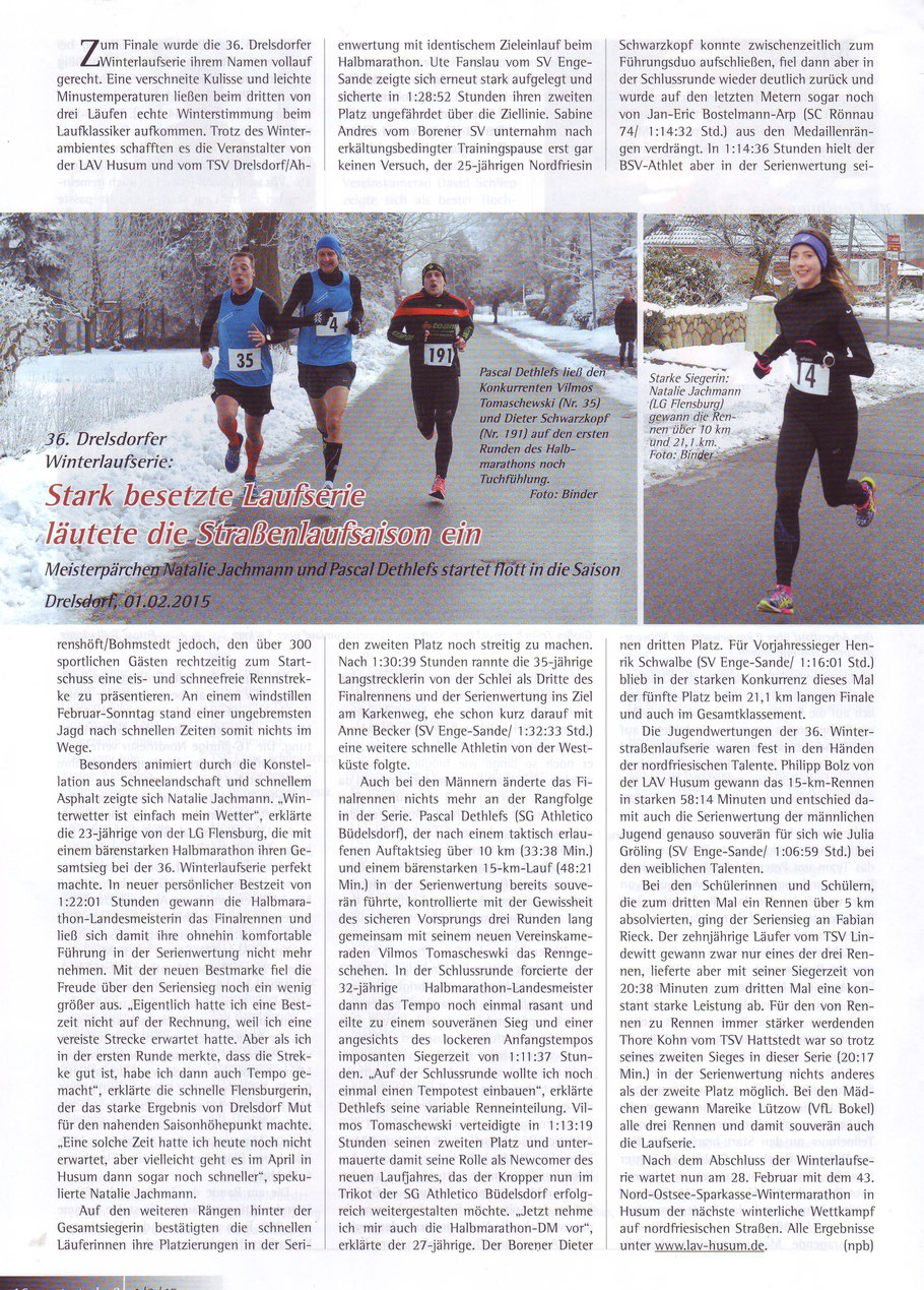 Laufserie in Drelsdorf 