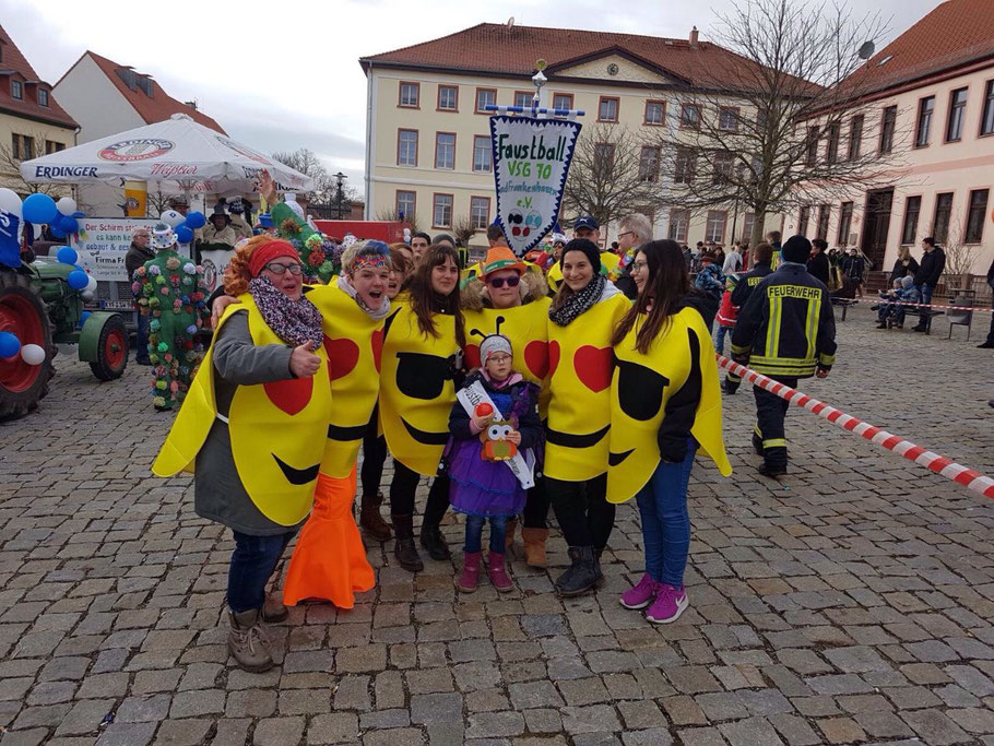 Faschingsumzug 2017, Auszeichnung Beste Laufgruppe