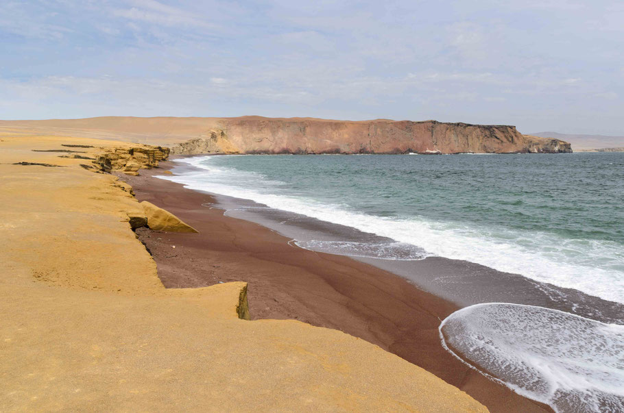 Paracas National Parc, Redsandbeach