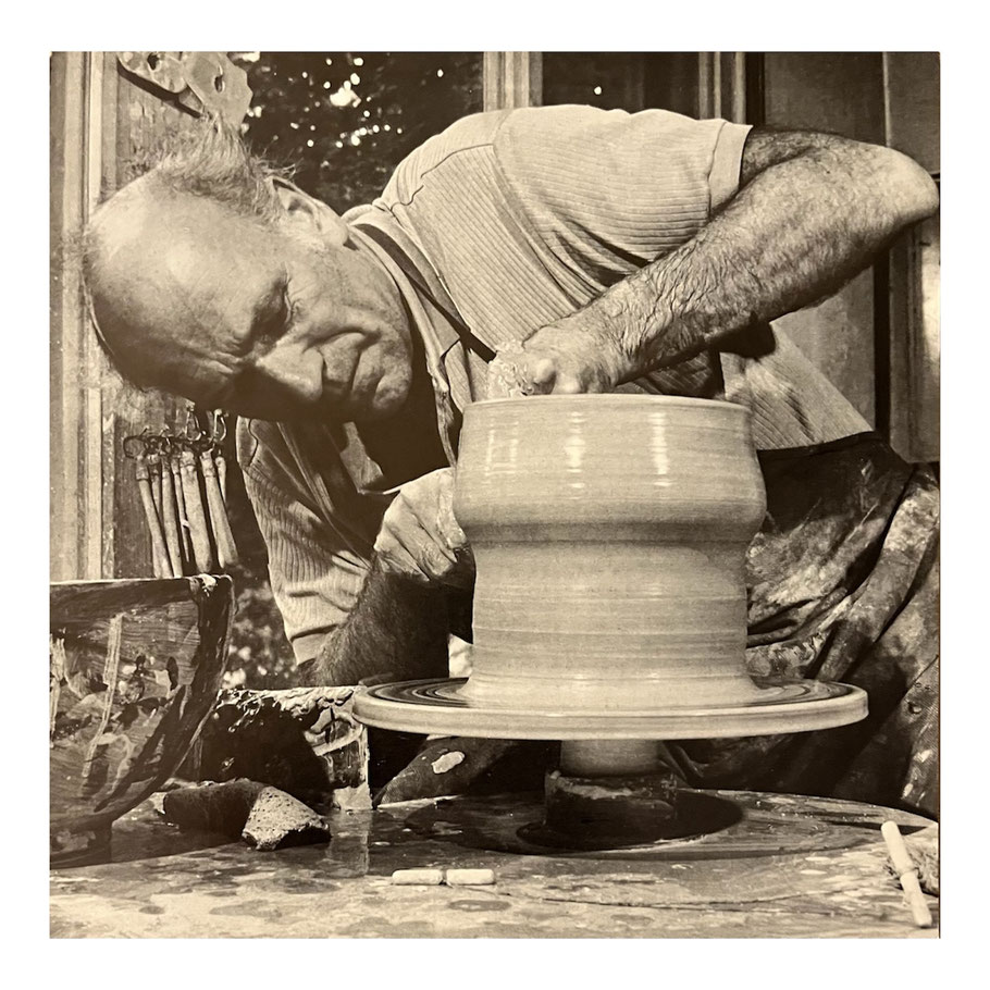 Arnold Zahner am Werk, Foto: E. Balzer, Basel