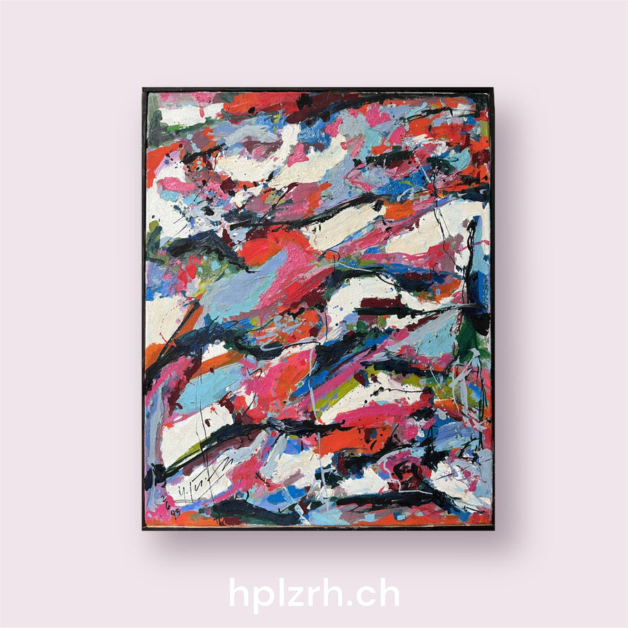Gemälde von Künstler Heinz P. Läuchli