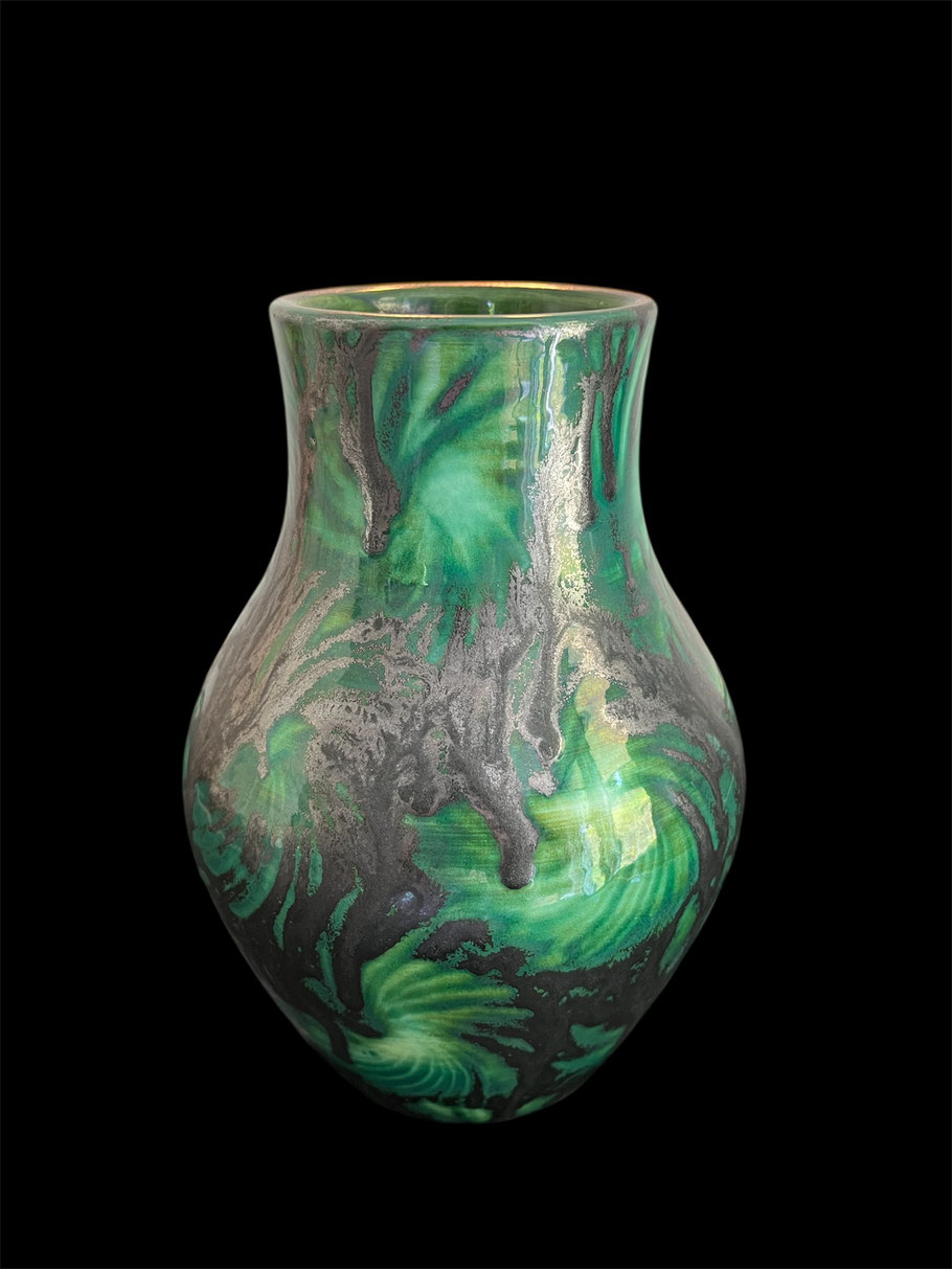 Jugendstil-Vase von Ziegler Schaffhausen, Foto: Manuel Schmid, 2025