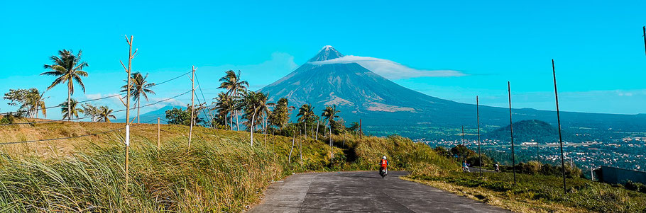 Mount Mayon bei Legazpi