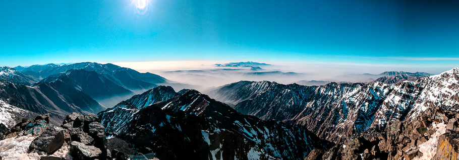 Aussicht vom Jbel Toubkal aus