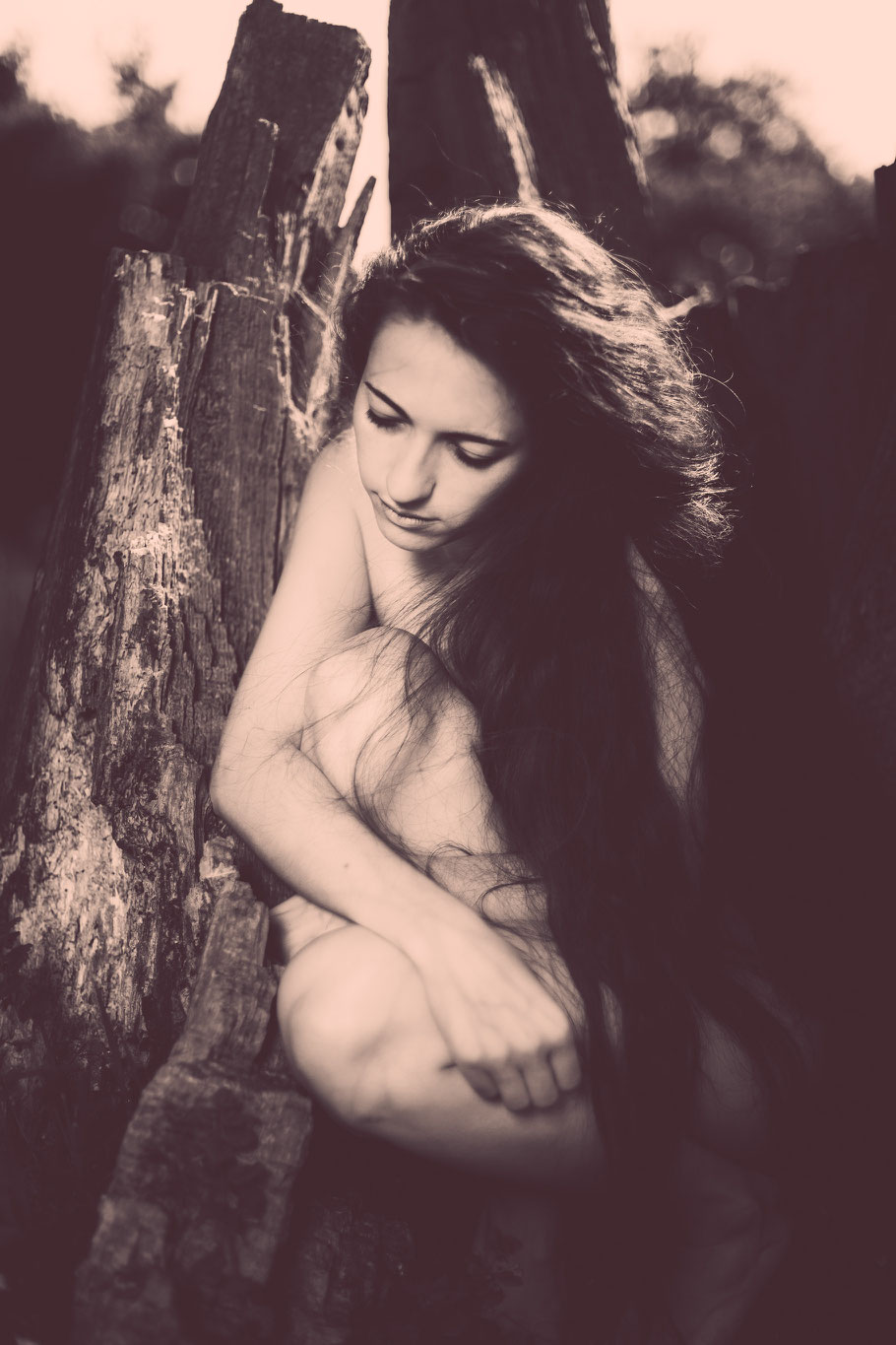 ROVA Design - woman nature portrait nude