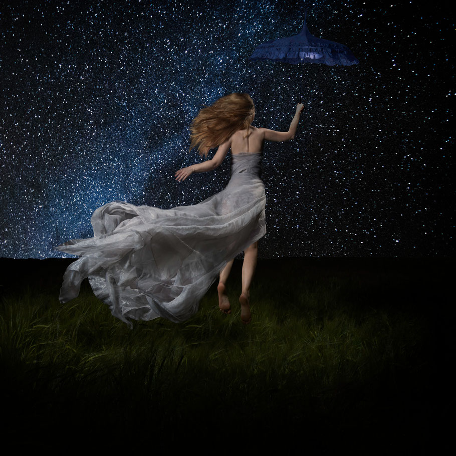 ROVA Design - Fly away with me in the night - Surreal Photography