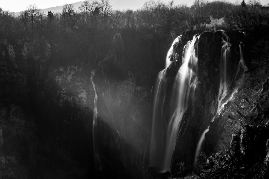 Plitvicer Seen im Winter