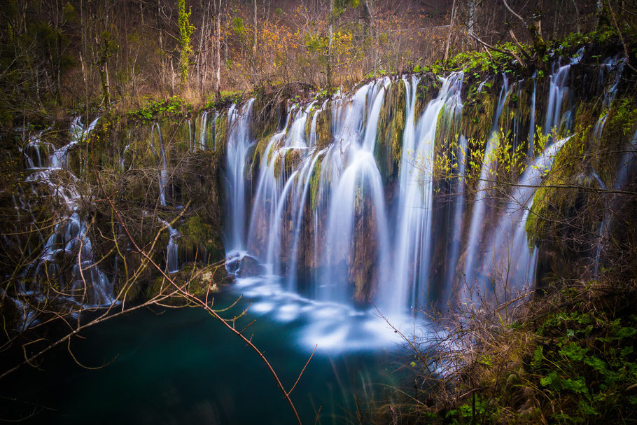 Plitvicer Seen im Winter