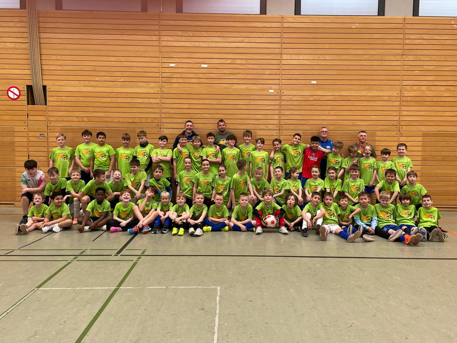 Gruppenfoto vom Ostercamp 2026