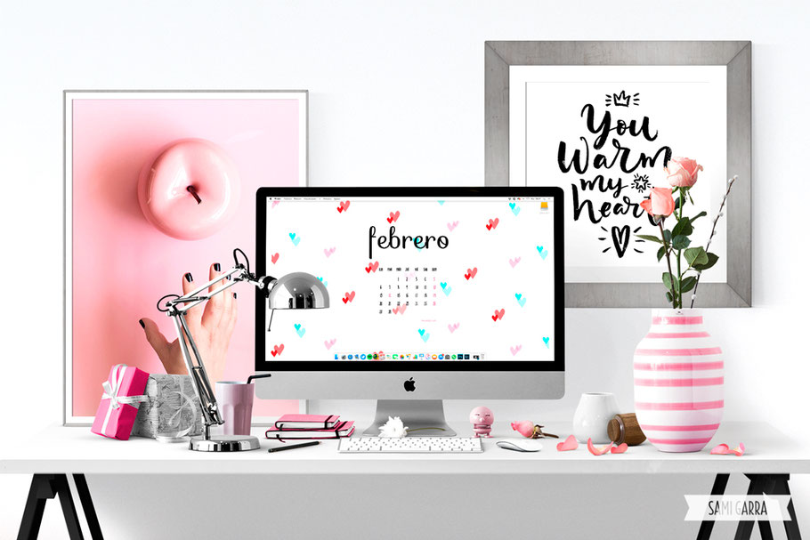 Freebies de calendario: FEBRERO by Sami Garra