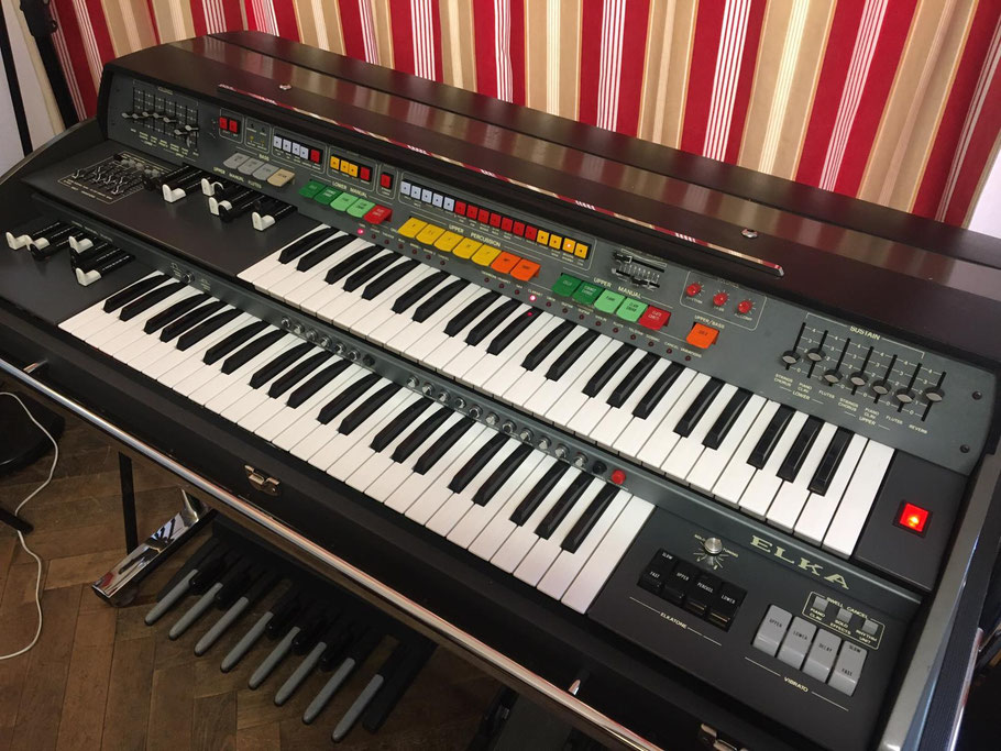 De Elka X705 in Musée de l'Orgue Annahütte