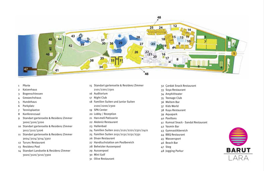 barut lara barut lara hotel lageplan barut lara barut lara hotel lageplan