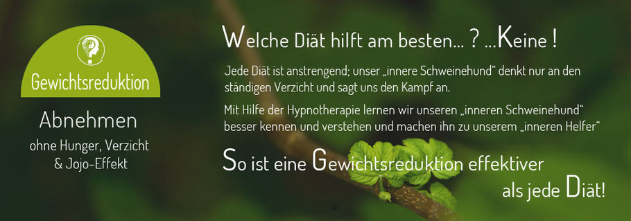 Hypnose zum Abnehmen ohne Diät