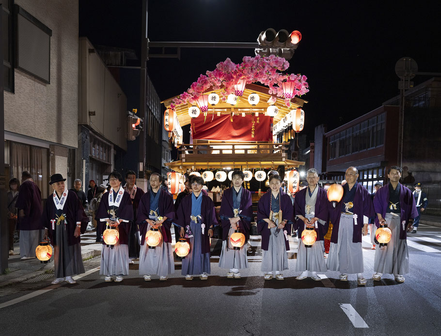 Yayoi-Festival in Nikko als Farb-Photographie, Japan