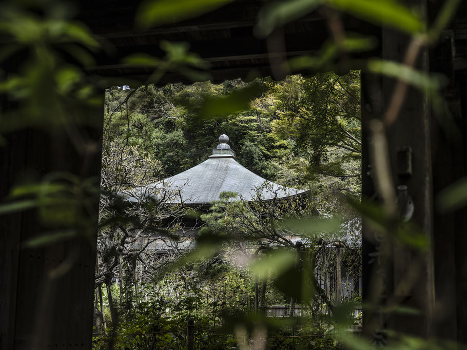 Kamakura Zuisenji Temple als Farb-Photographie, Japan