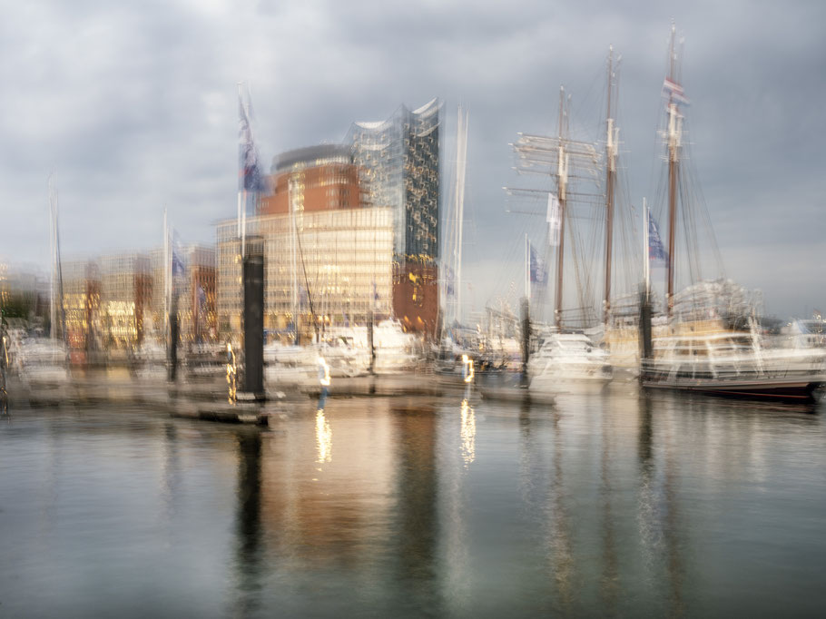 HafenCity in Hamburg als Farbphoto