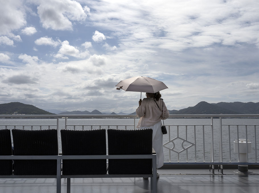 Setonaikai Sea als Farb-Photographie, Japan