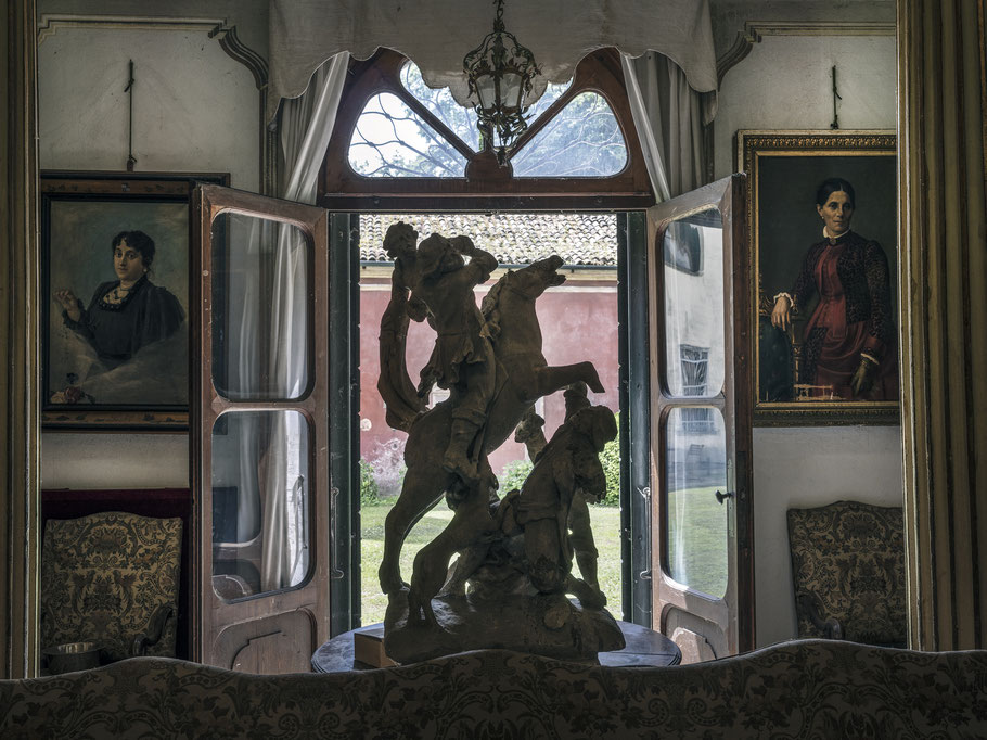Die Villa Conti Di San Bonifacio in Padua, Italien, als Farbphoto