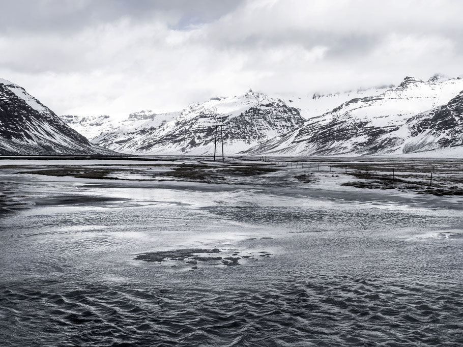 Naturaufnahme aus Island als Farbphoto