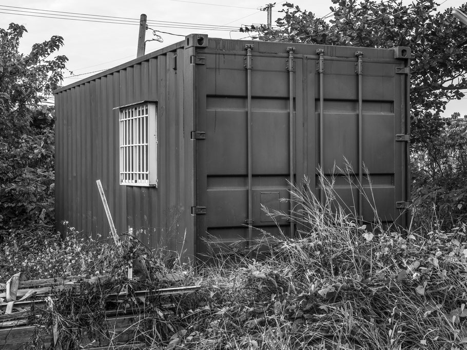 Frachtcontainer als Tiny houses auf Liuqiu Island in Taiwan