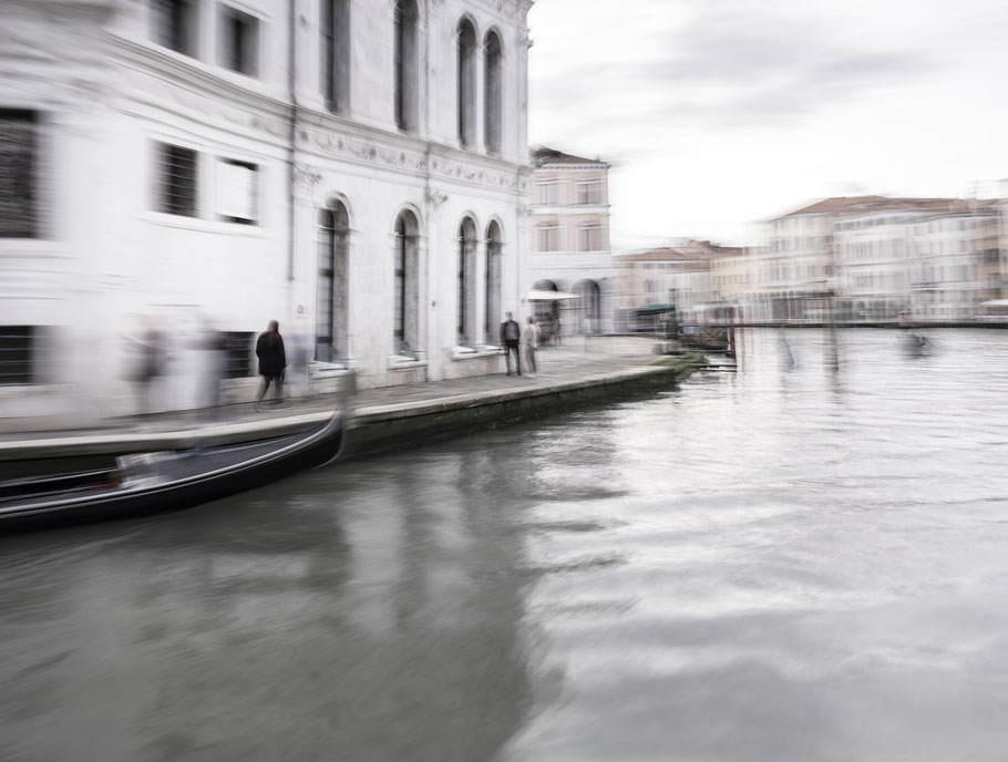 Canal Grande, Venedig, als Farbphotographie
