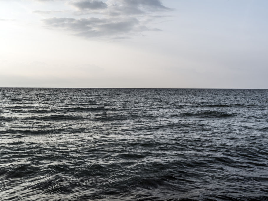 Strand, Meer  in Ahrenshoop – Darf – Fischland  als Farbphoto