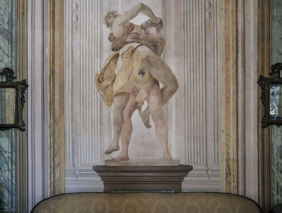 Die Villa Conti Di San Bonifacio in Padua, Italien, als Farbphoto