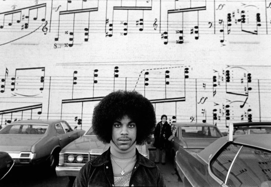 Photo: Prince, Music Sheet by Robert Whitman