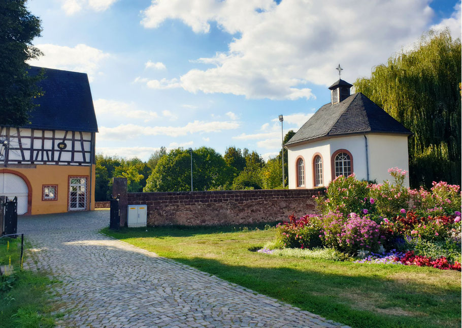 Kapellle im Innenhof der Gustavsburg-Homburg