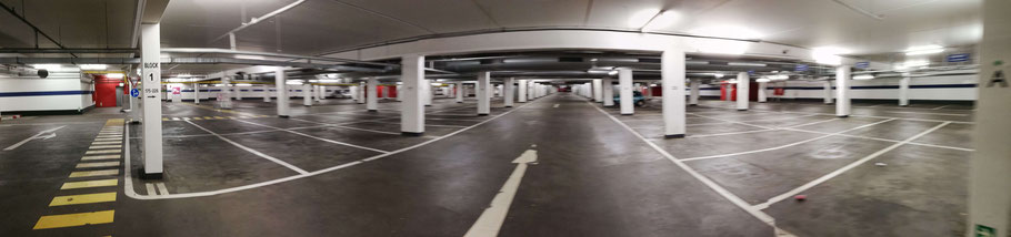 Parking aéroport de Luxembourg