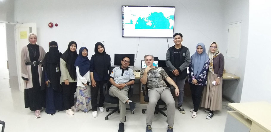After the handover of the SeisComP software.