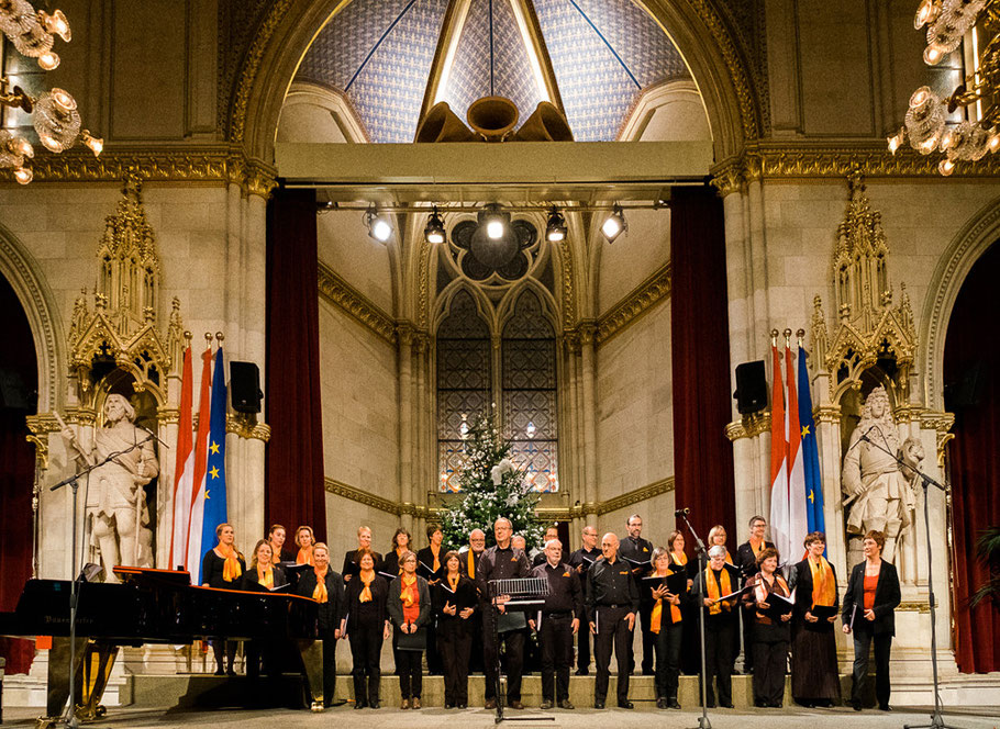 Internationales Advendsingen Wien / Foto:Gerard Spee