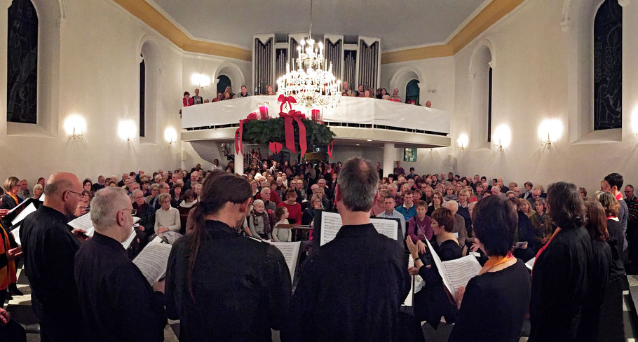 QuirlSingers Weihnachtskonzert 2015 / Foto: Burkhard Dohm