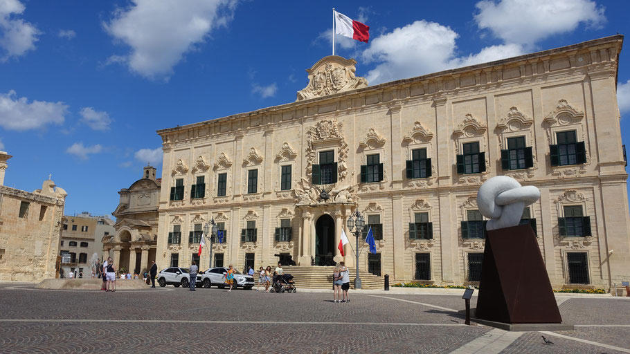 Malte, La Valette : Auberge de Castille, de León et de Portugal