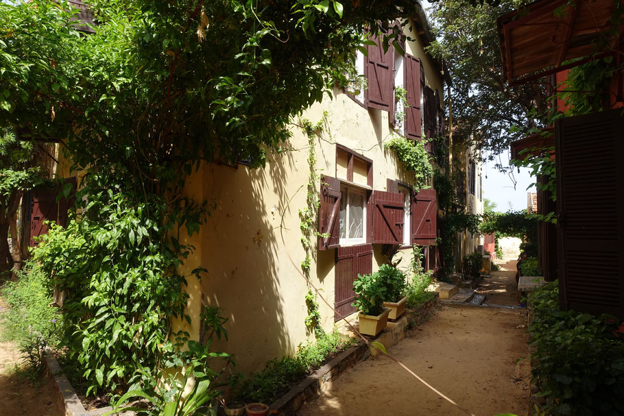 Sénégal, Gorée : maison d'hôtes Chez Coumbis