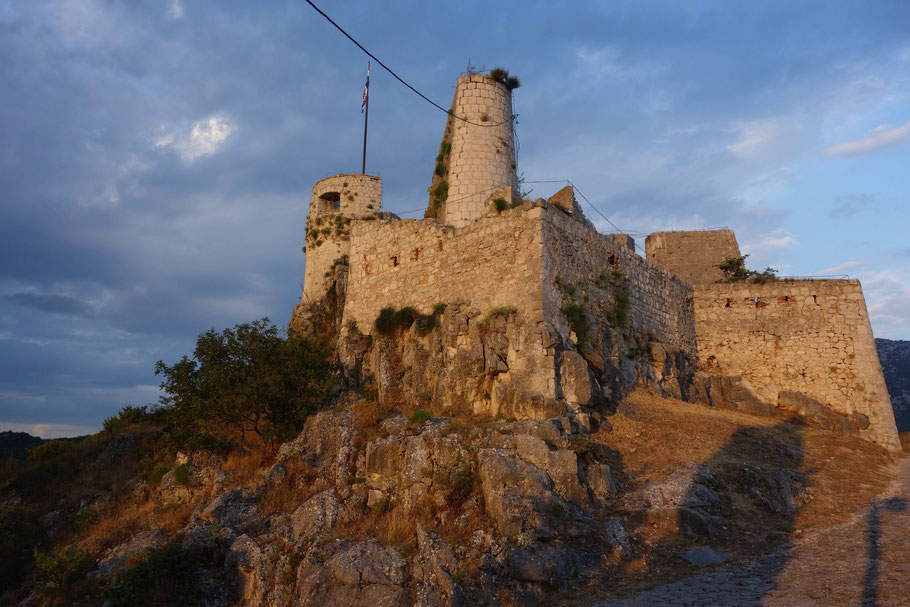 Croatie, citadelle de Klis