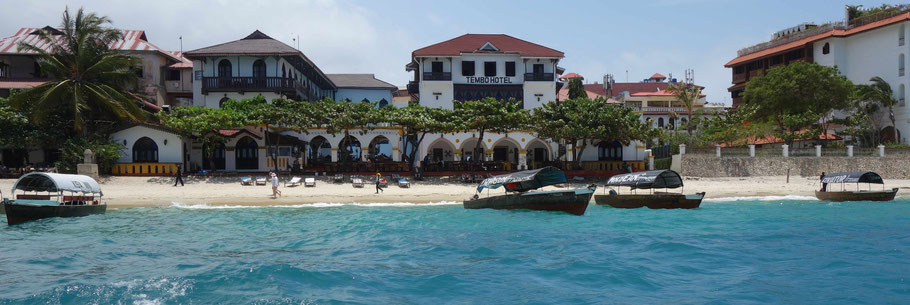 Zanzibar, Stone Town : le Tembo Hôtel