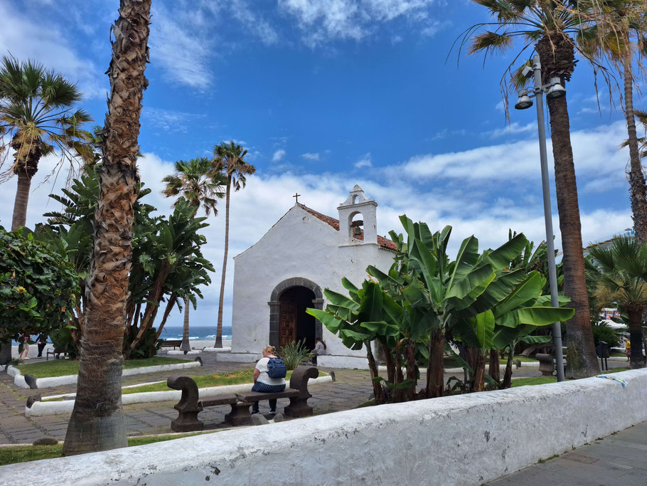 Canaries, Tenerife : la petite Ermita de San Telmo à Puerto de la Cruz