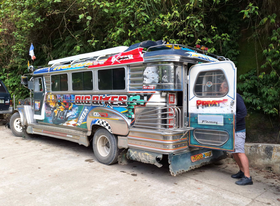 Transfert Batad-Hapao en jeepney 