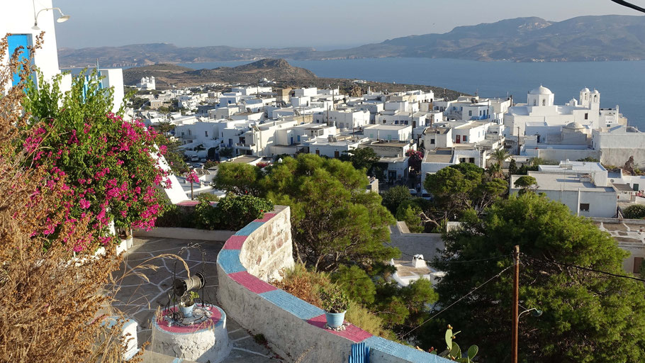 Grèce, Cyclades : Milos, le village de Plaka