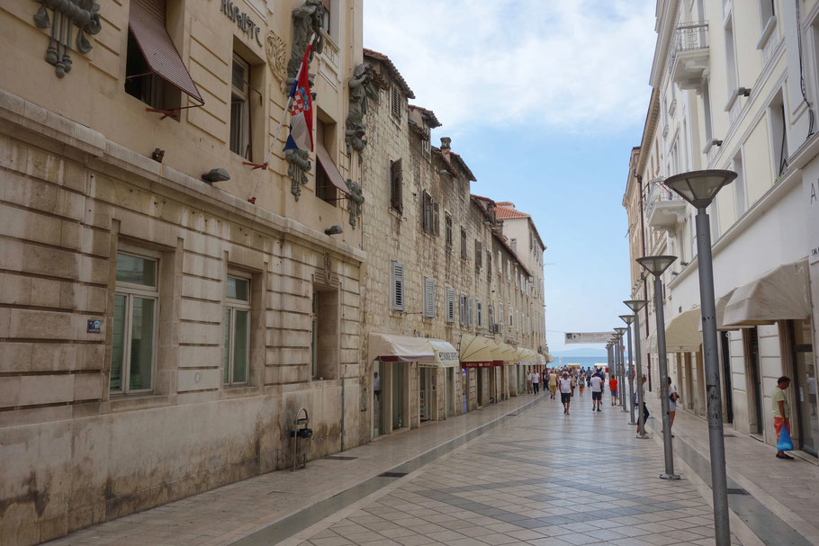Croatie, Split : rue Marmont