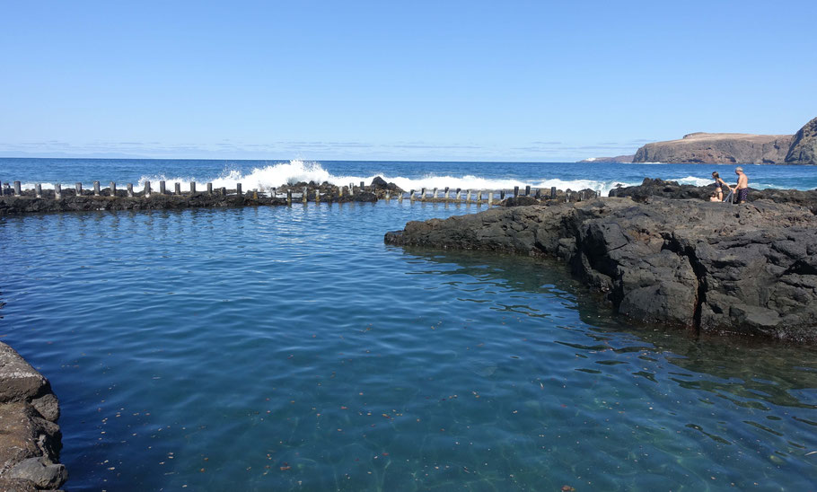 Grande Canarie, Puerto de las Nieves : les piscines naturelles d'eau de mer d'Agaete