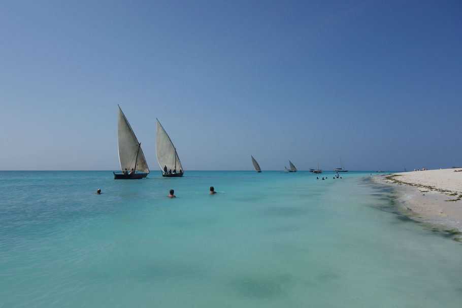 Zanzibar : plage de Kendwa