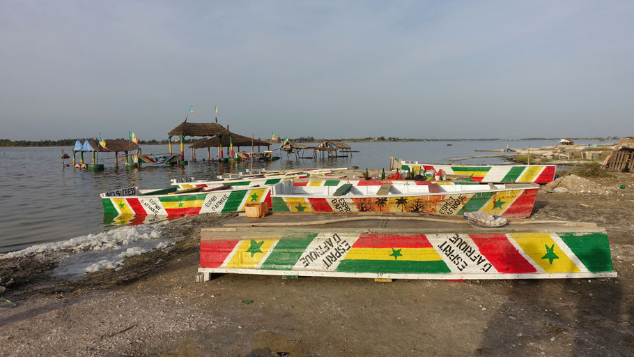 Sénégal : le Lac Rose déborde et n'est plus du tout rose