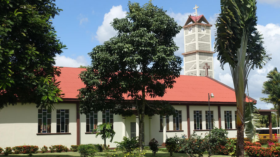 Costa Rica : église catholique de La Fortuna