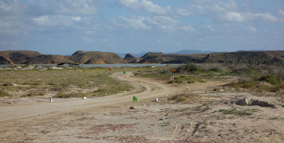 Colombie, La Guajira : près de la plage de la Boguita (ou Boquita)