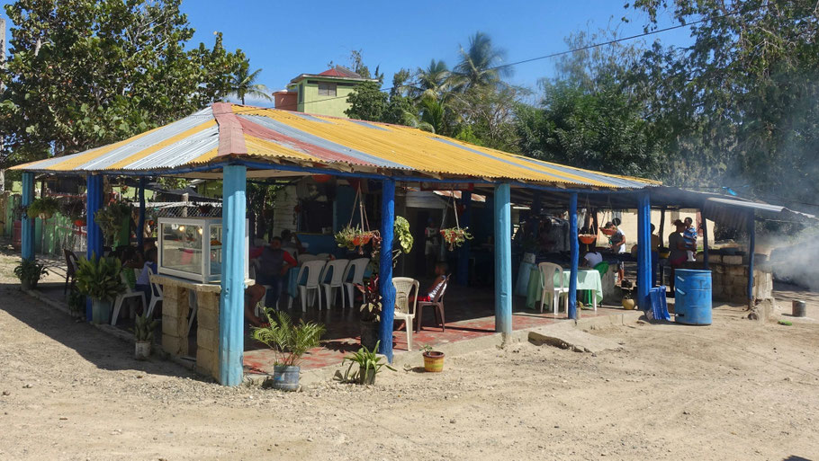 République Dominicaine, Punta Rucia : restaurante Charito