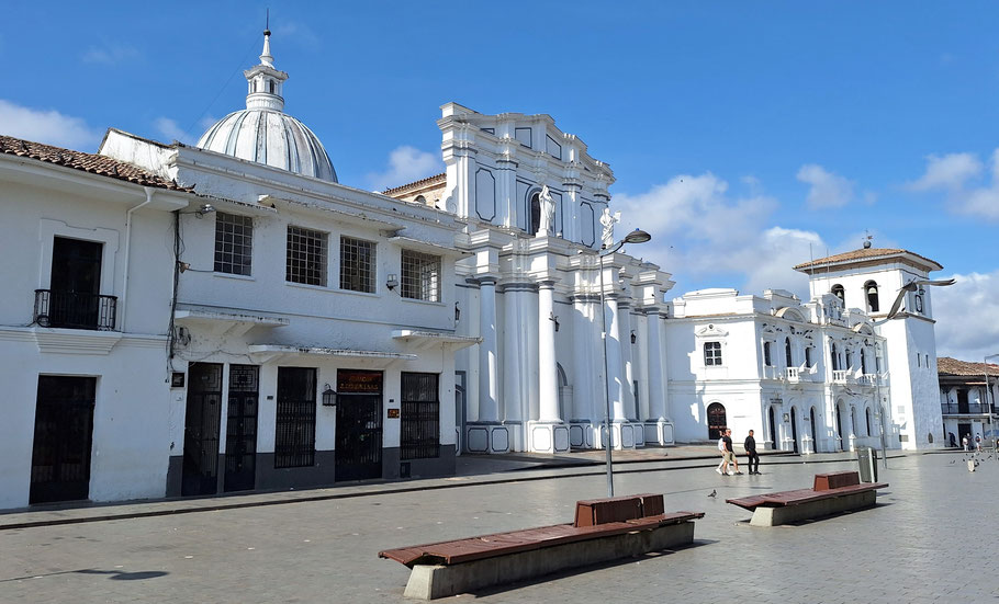 Colombie : cathédrale de Popayán