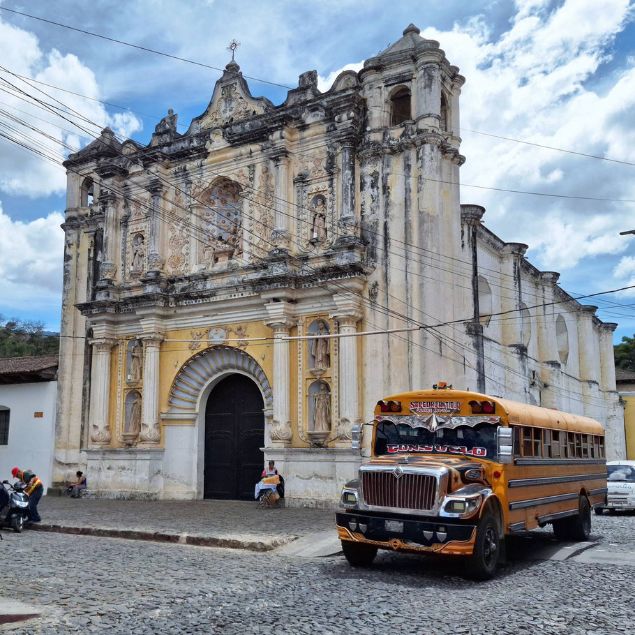Guatemala, Antigua : Iglesia de Beatas de Belén